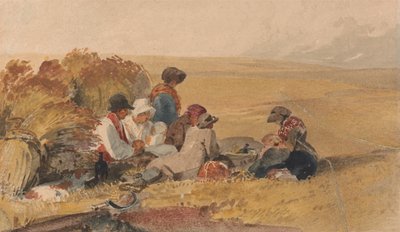 Die Erntearbeiter von Peter de Wint
